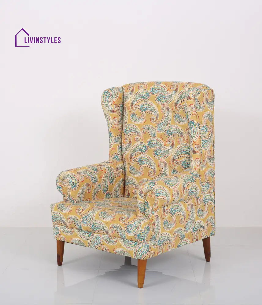 Toiroa Solid Wood Lounge Chair for Living Room