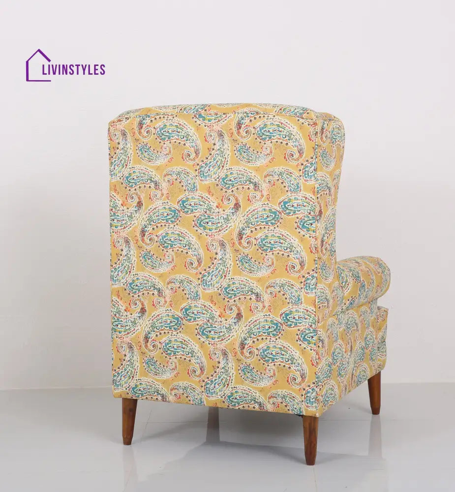 Toiroa Solid Wood Lounge Chair for Living Room