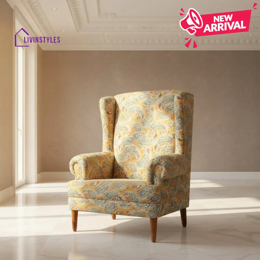 Toiroa Solid Wood Lounge Chair for Living Room