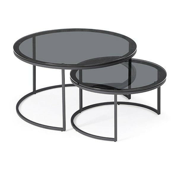 Kirti Coffee Table - Glass Living