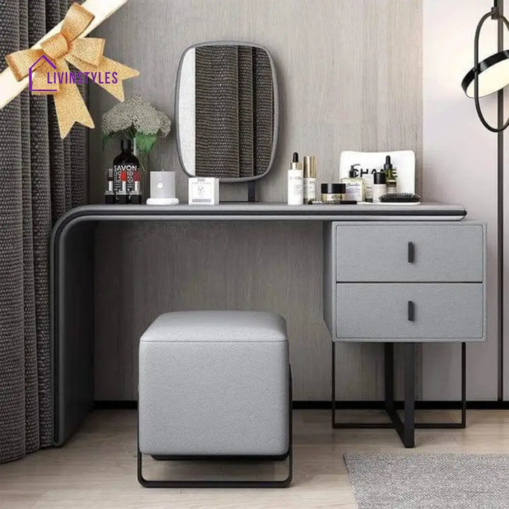 Trina Dressing Table | Vanity Makeup Grey