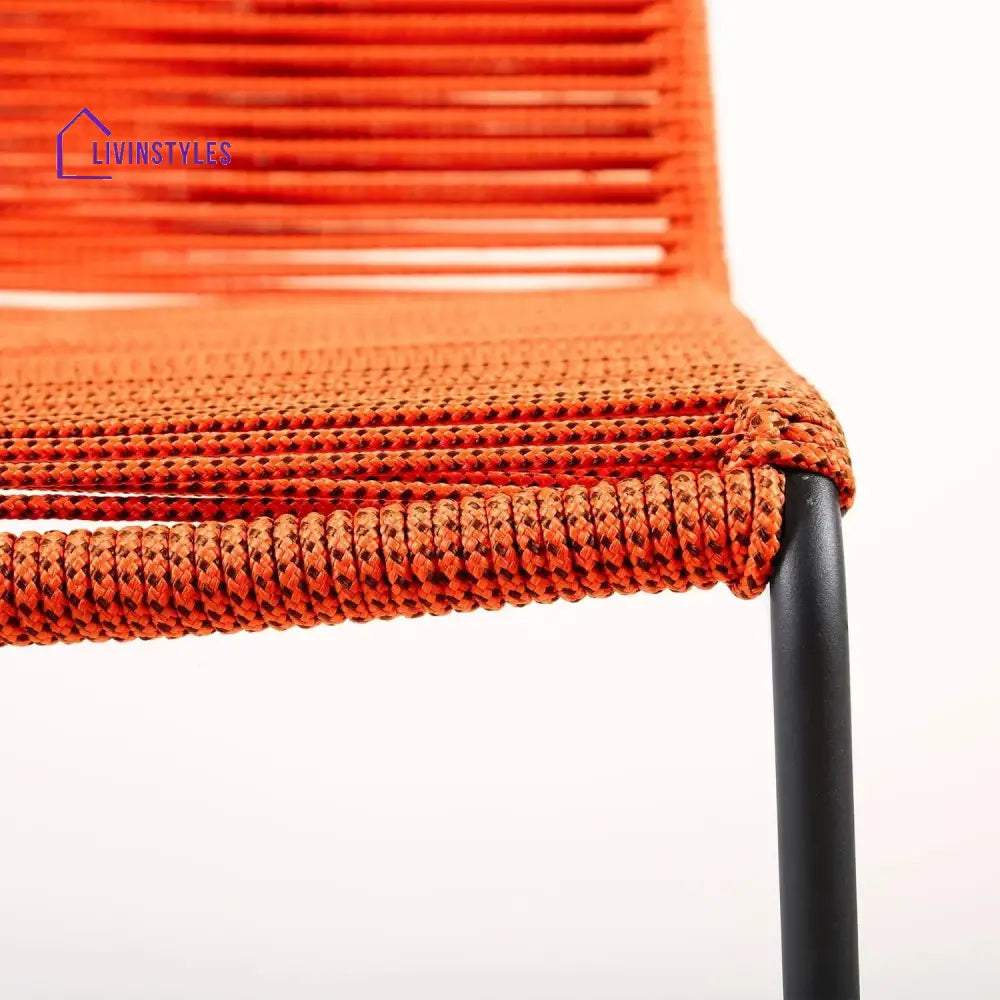 Trisha 2-Piece Outdoor Rope Bar Chairs – Stylish Comfort Built to Last - Bar Chairs