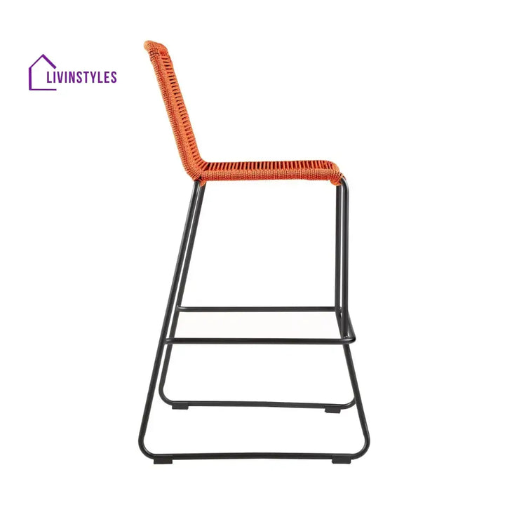 Trisha 2-Piece Outdoor Rope Bar Chairs – Stylish Comfort Built to Last - Bar Chairs