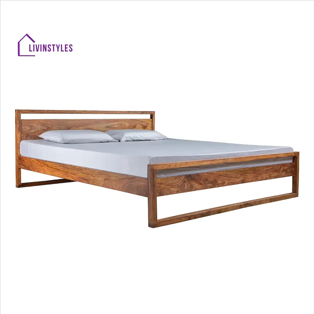 Tulsi Solid Wood Beds Bed without storage