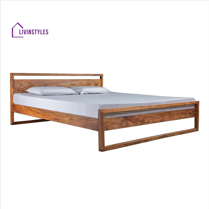 Tulsi Solid Wood Beds Bed without storage