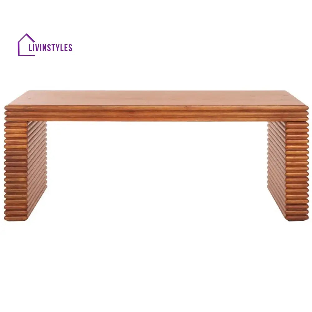 Trisha Solid Wood Coffee Table for Living Room