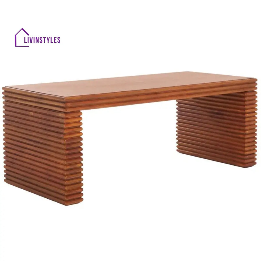 Trisha Solid Wood Coffee Table for Living Room