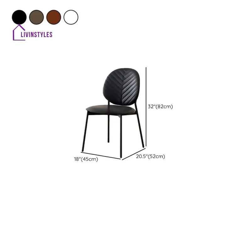 Trishaali Metal Dining Chair | Stainless Steel
