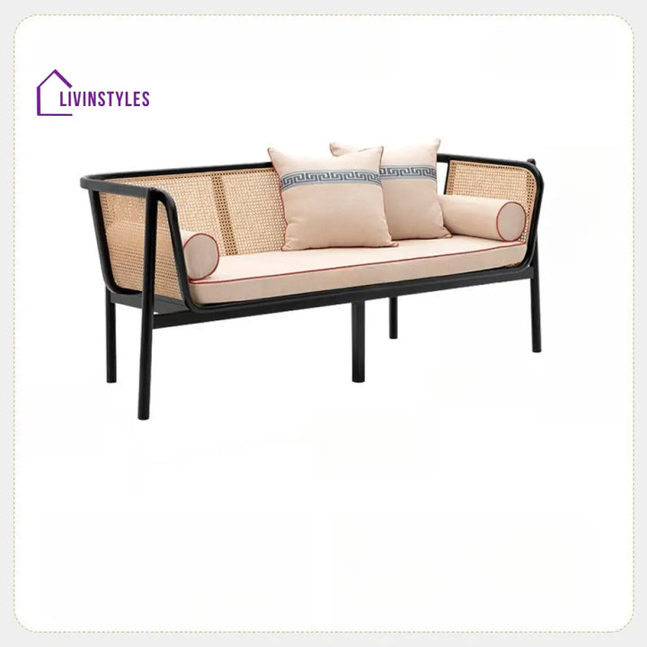 Trishaali Solid Wood 3 Seater Sofa for Living Room