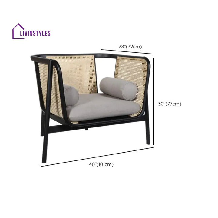 Trishaali Solid Wood 3 Seater Sofa for Living Room