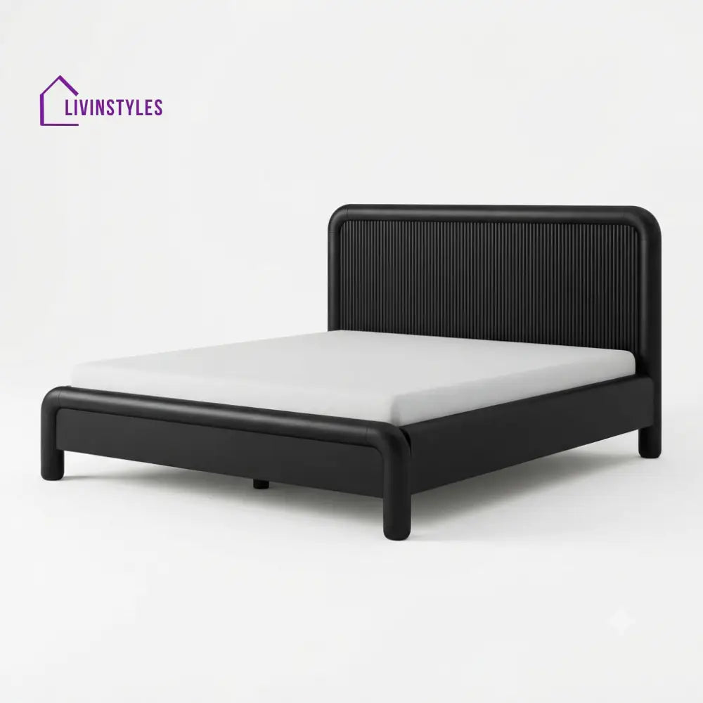 Tsholofelo Wooden Double Bed | King Size Bed | Queen Size Bed - Bed Without Storage
