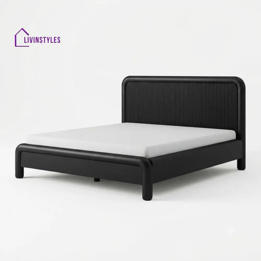 Tsholofelo Wooden Double Bed | King Size Bed | Queen Size Bed - Bed Without Storage