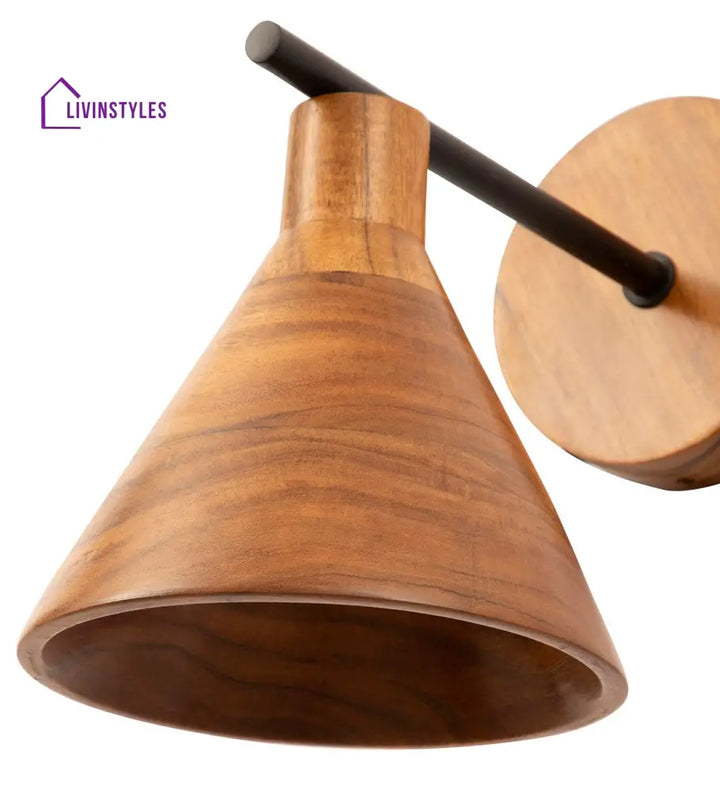 Tubino Wooden Wall Sconce Lamp