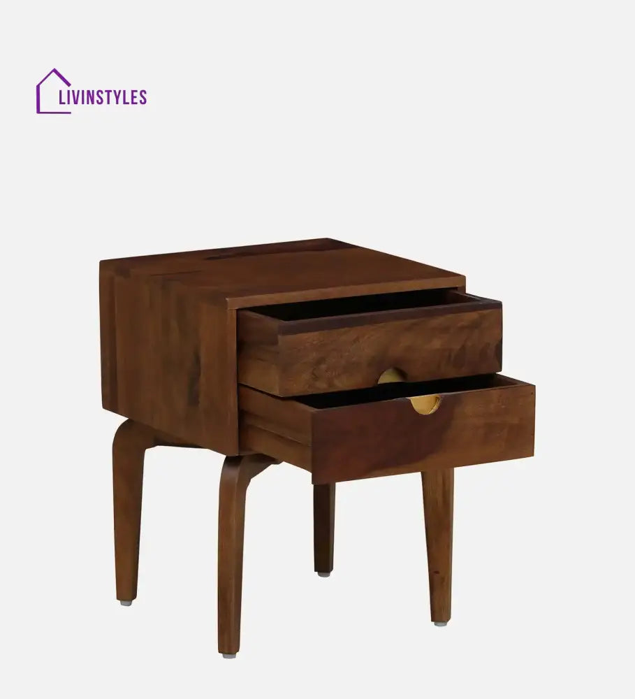 Tulsi Solid Wood Bedside Table Bedroom Furniture Sets
