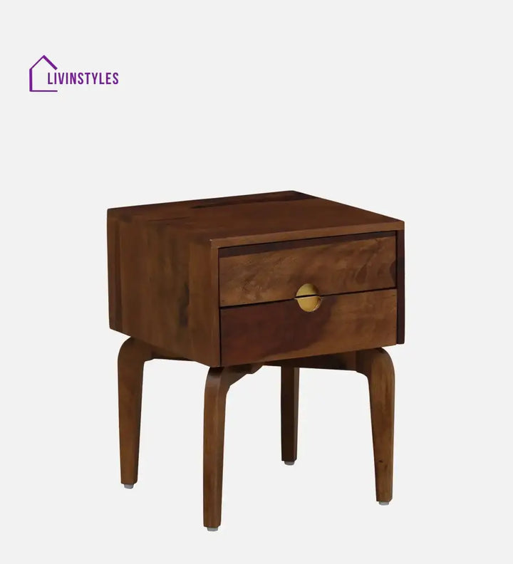 Tulsi Solid Wood Bedside Table Bedroom Furniture Sets