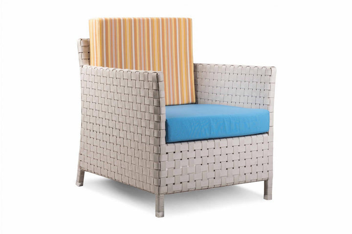 Tecla Outdoor Sofa Set 2 Seater , 2 Single seater and 1 Center Table (Off White)