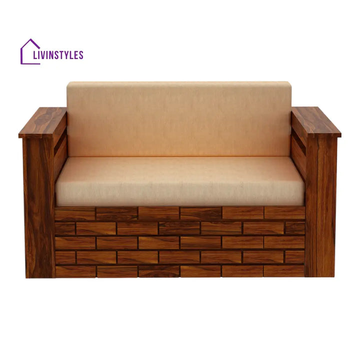 Harding 2 Seater Sofa Cum Bed Sheesham Wood