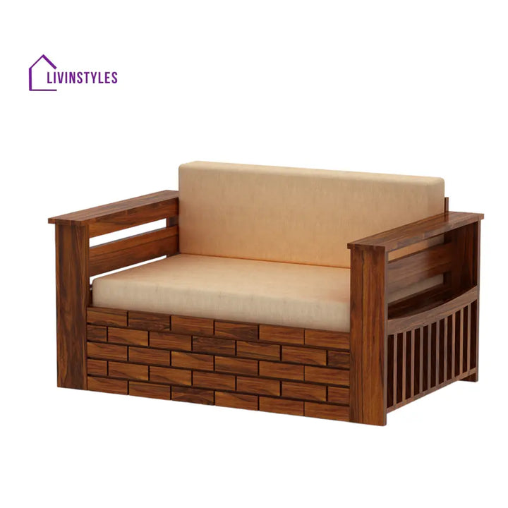 Harding 2 Seater Sofa Cum Bed Sheesham Wood