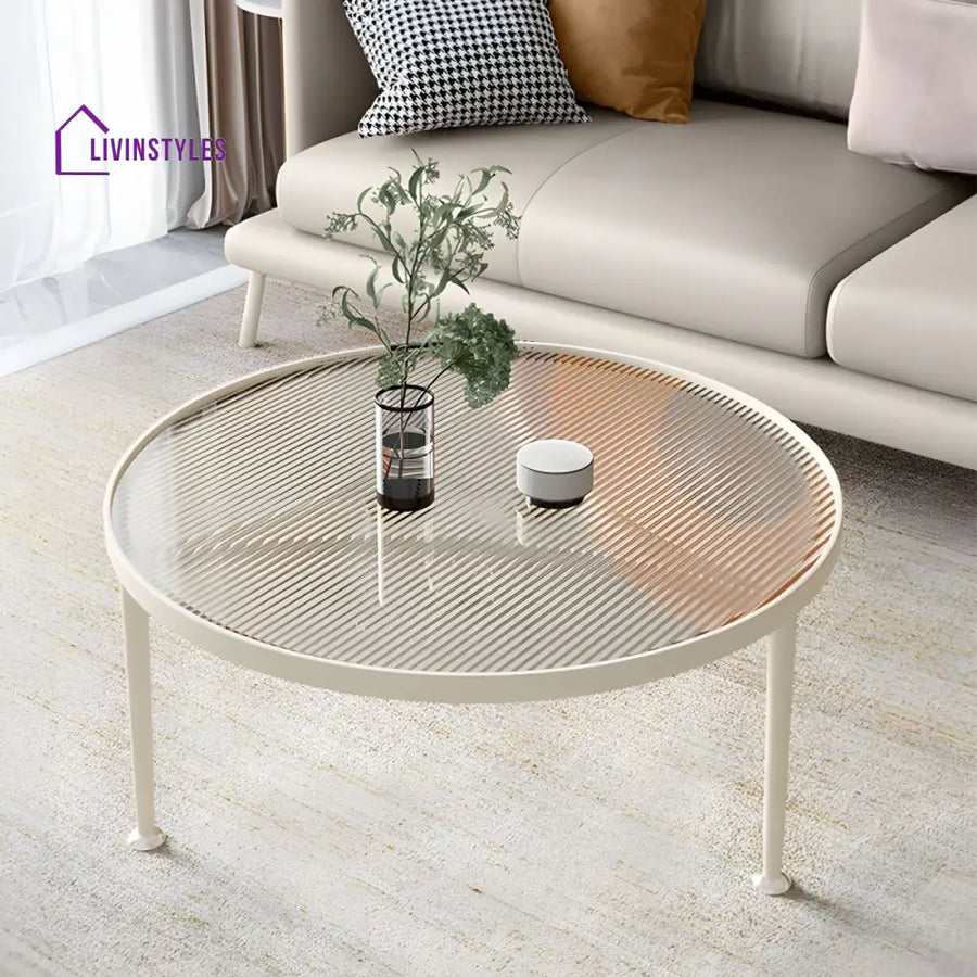 Ujala Stainless Steel Coffee Table for Living Room