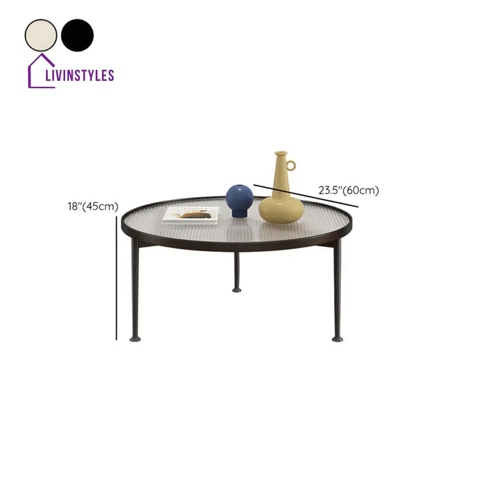 Ujala Stainless Steel Coffee Table for Living Room
