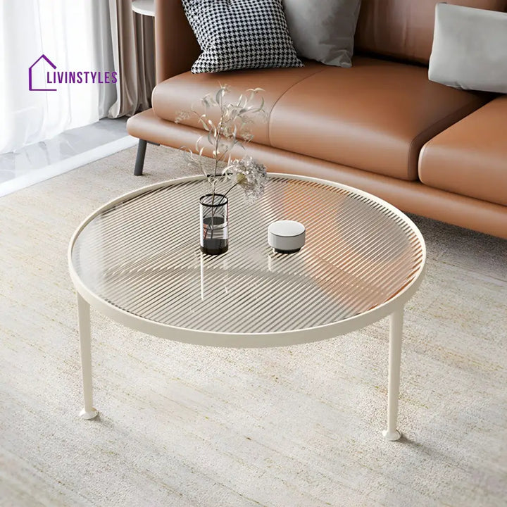 Ujala Stainless Steel Coffee Table for Living Room