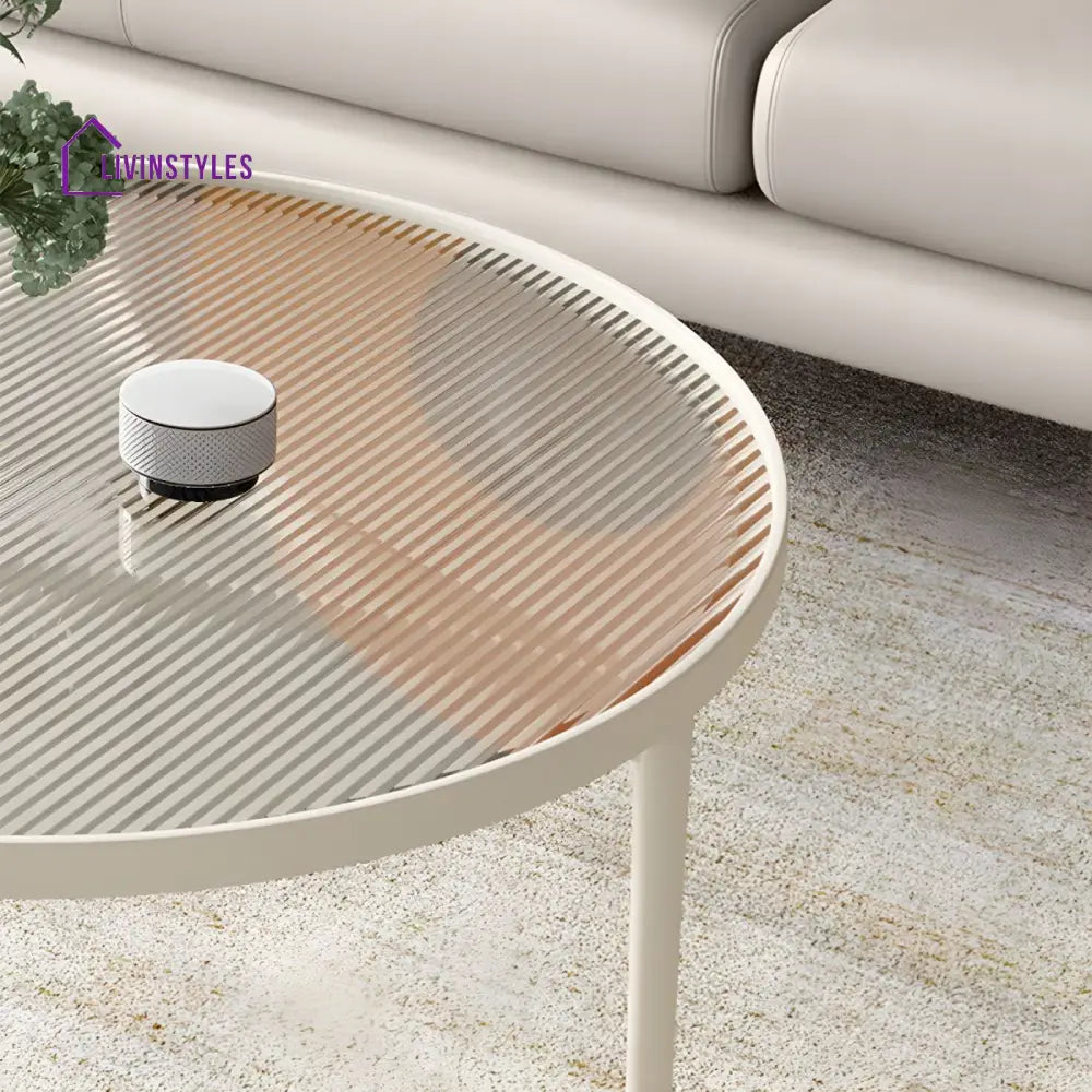 Ujala Stainless Steel Coffee Table for Living Room