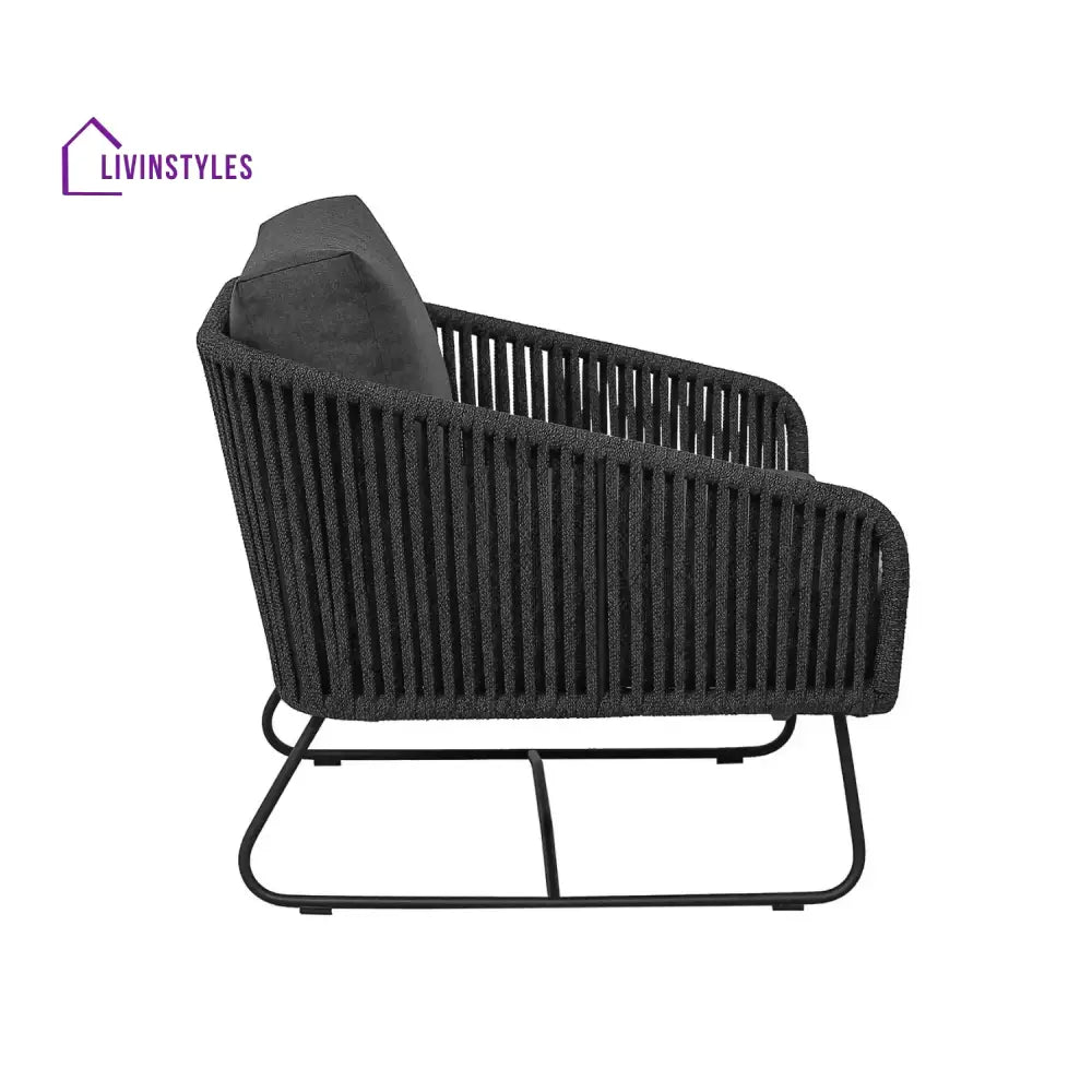 Ujjwala 4 Piece Outdoor All-Weather Rope Sofa Set - Sofa Set