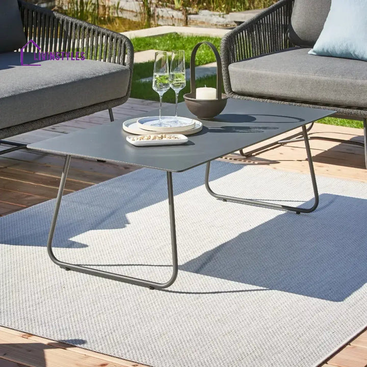 Ujjwala 4 Piece Outdoor All-Weather Rope Sofa Set - Sofa Set