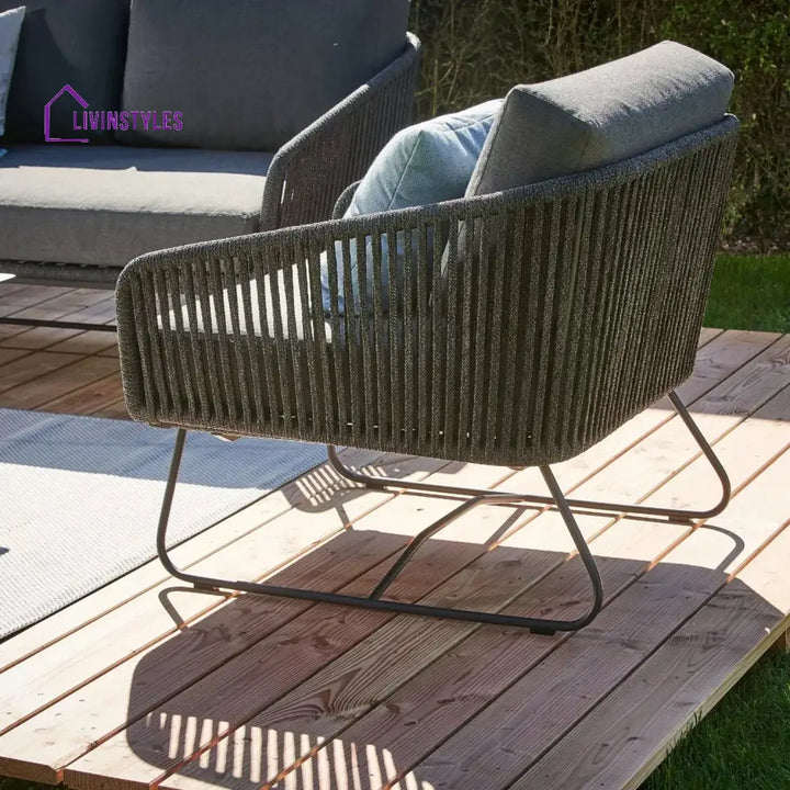 Ujjwala 4 Piece Outdoor All-Weather Rope Sofa Set - Sofa Set