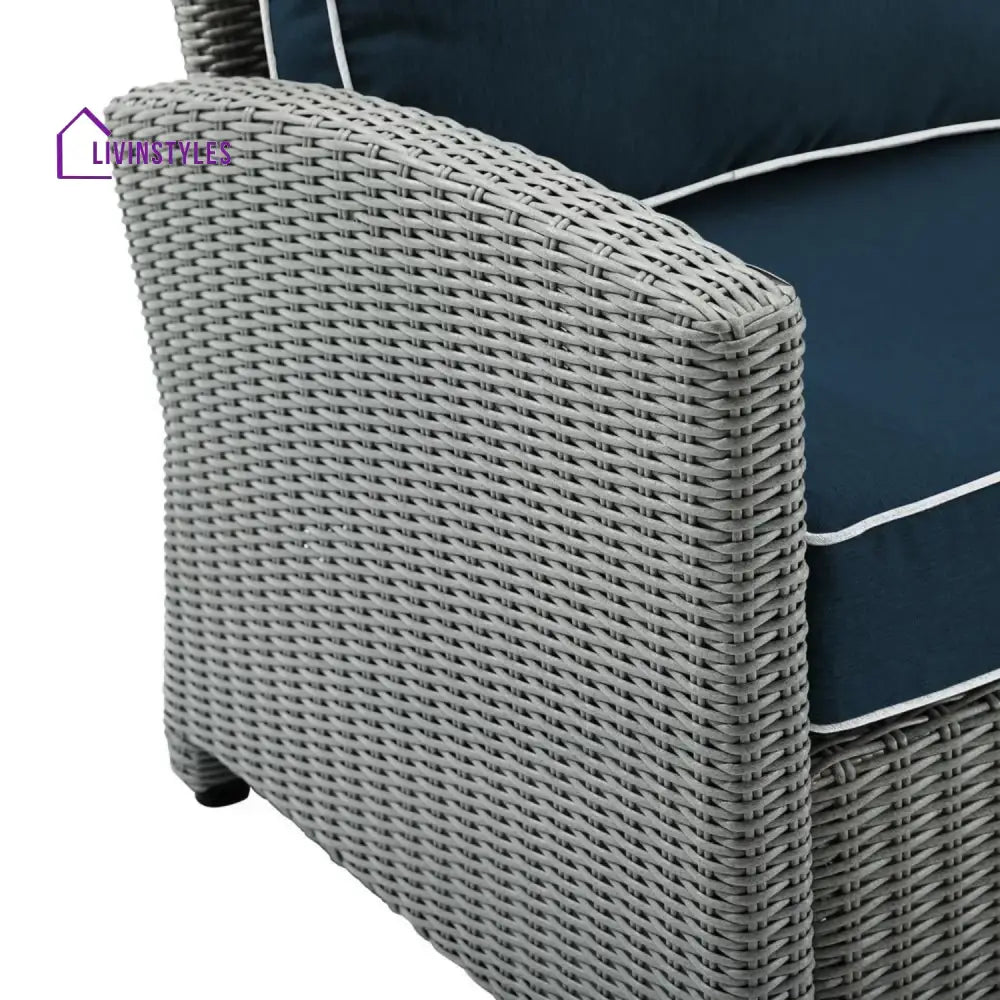 Ulani Outdoor Wicker 5-Seater Sofa Set - Sofa Set