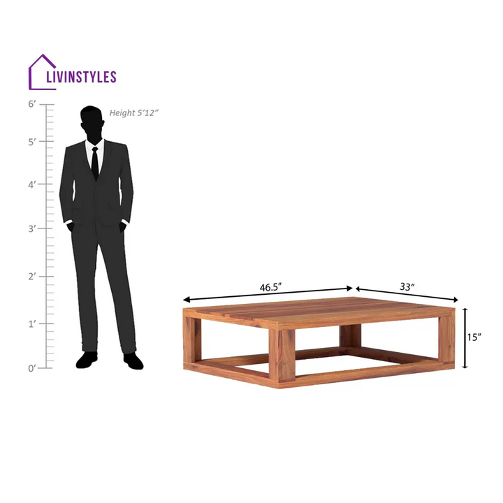 Ulyana lounger Wooden Sofa Set with Coffee Table sofa