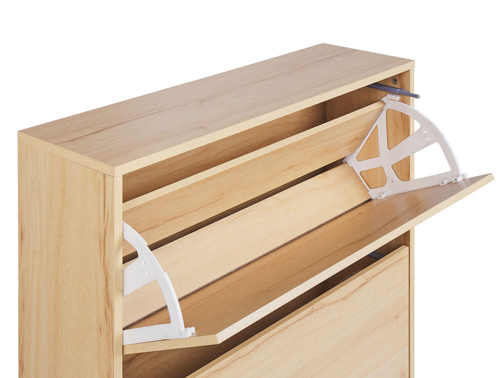 OmkarWood Solace Premium Engineered Wood Shoe Cabinet