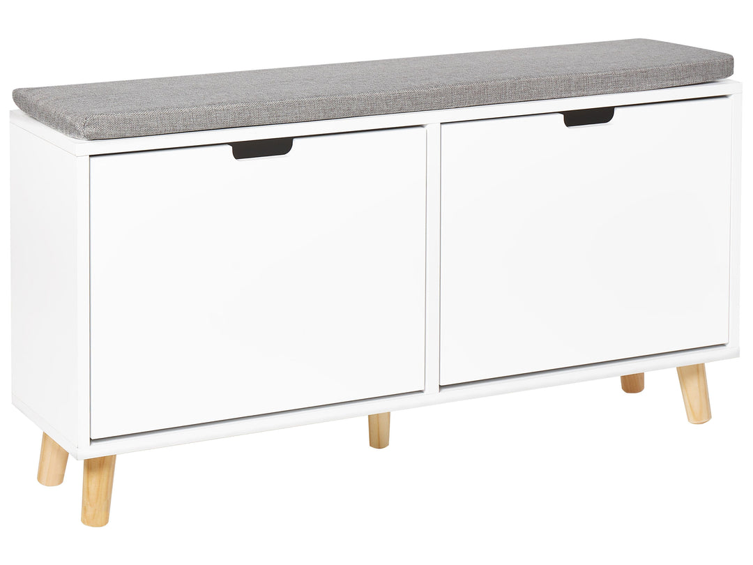 Omkarwood LuxeSit Shoe Rack & Bench