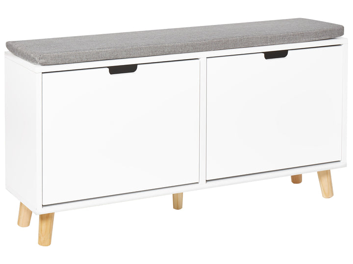Omkarwood LuxeSit Shoe Rack & Bench