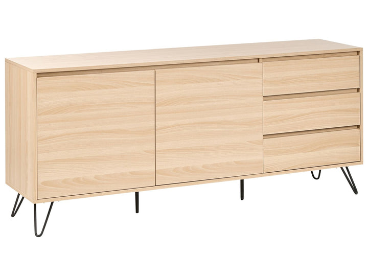 OmkarWood “Nordic Elegance” Premium Engineered Wood Sideboard Cabinet