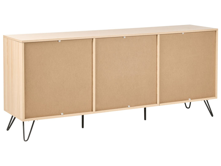 OmkarWood “Nordic Elegance” Premium Engineered Wood Sideboard Cabinet
