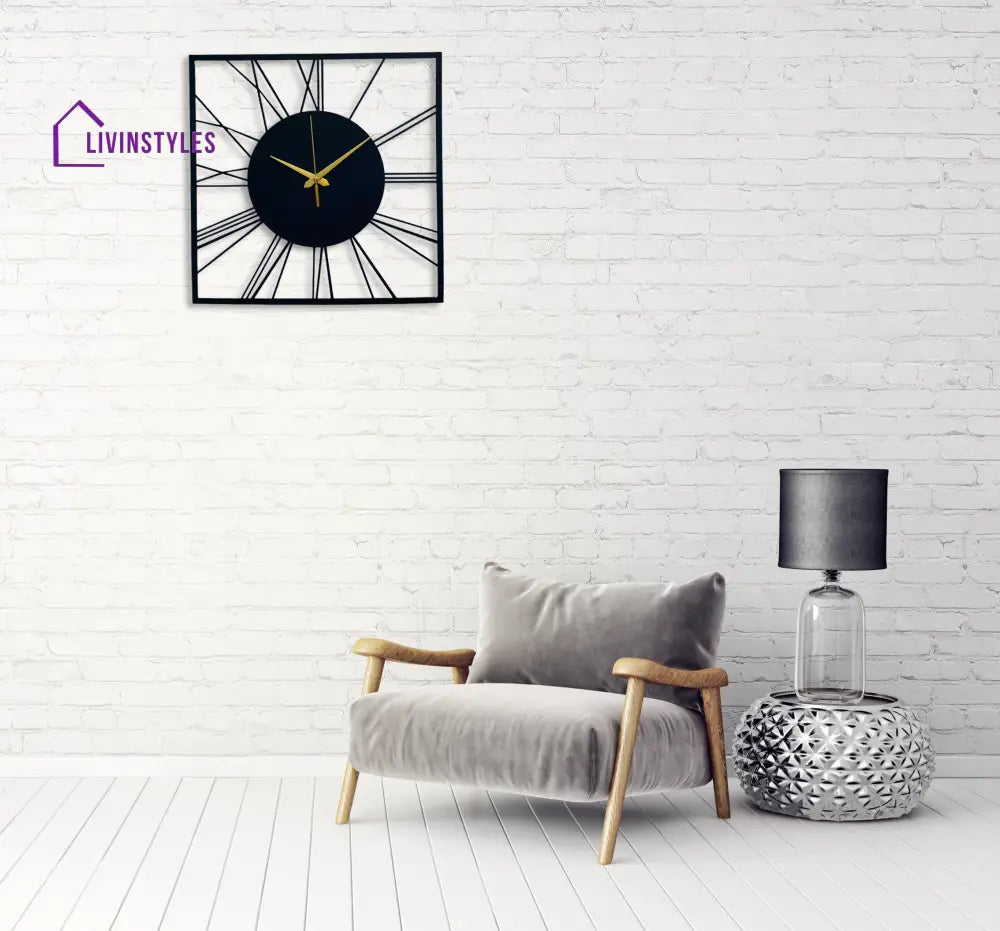 Unique Metal Wall Clock
