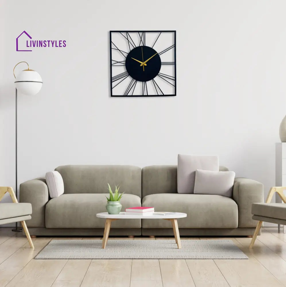 Unique Metal Wall Clock