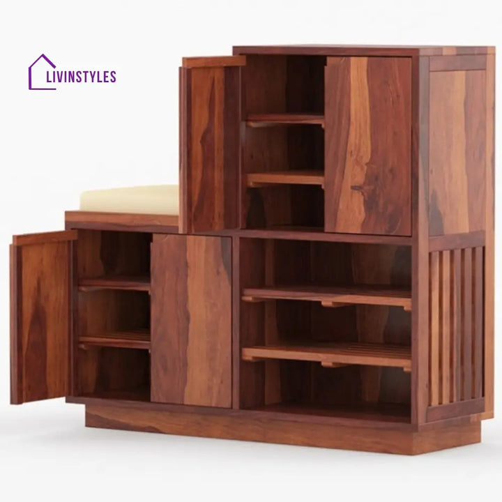 Urvashi Solid Wood Shoe Rack
