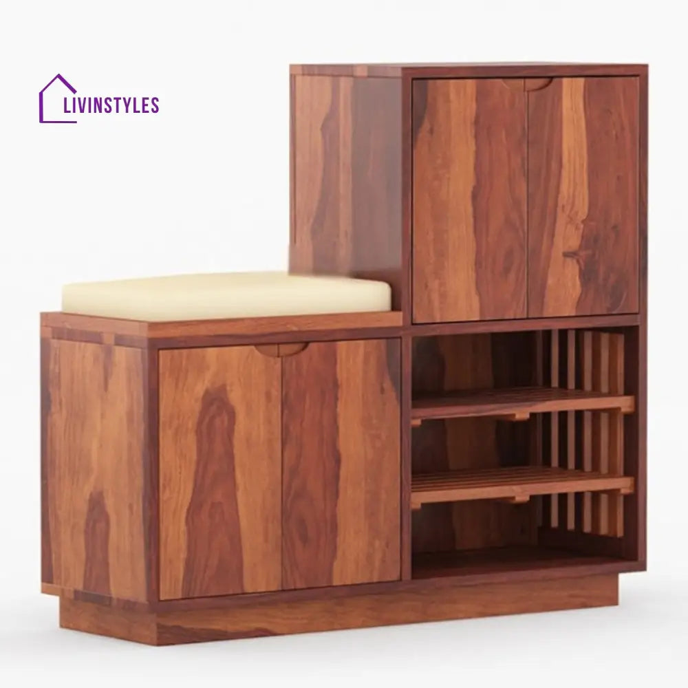 Urvashi Solid Wood Shoe Rack