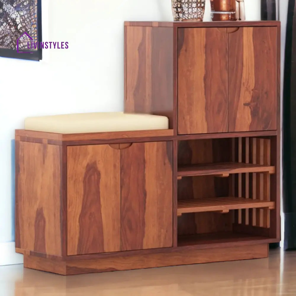 Urvashi Solid Wood Shoe Rack