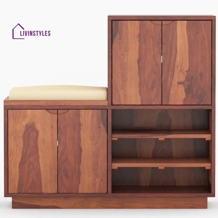 Urvashi Solid Wood Shoe Rack