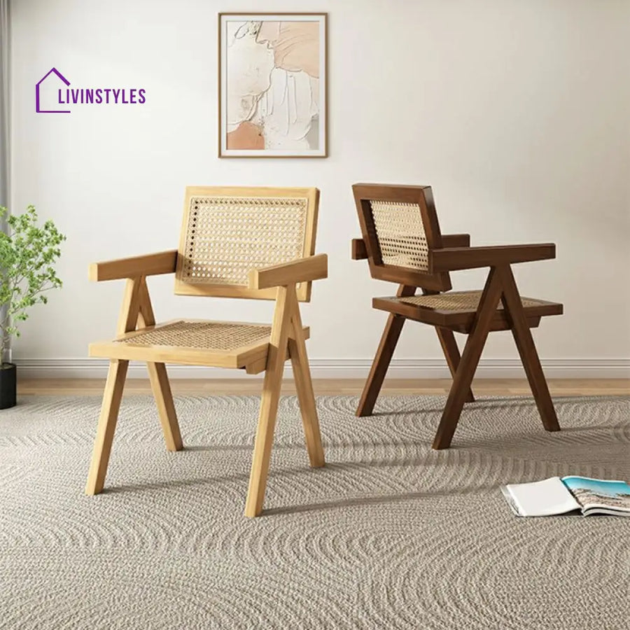 Urvashi Wooden Dining Chair | Sheesham Wood - Single Chair