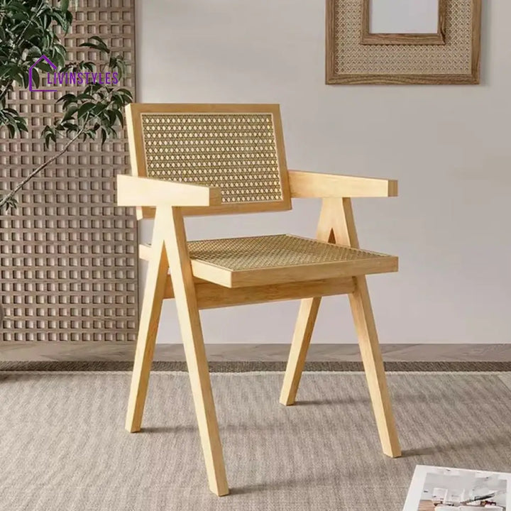 Urvashi Wooden Dining Chair | Sheesham Wood - Single Chair