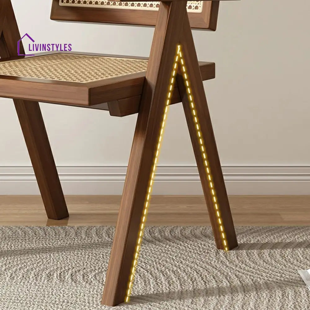 Urvashi Wooden Dining Chair | Sheesham Wood - Single Chair