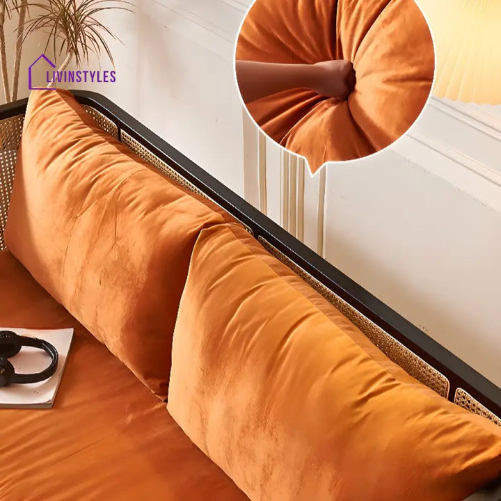 Ushika Solid Wood 3 Seater Sofa for Living Room