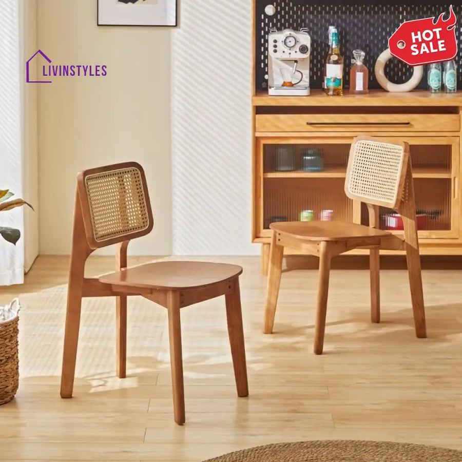 Ushika Wooden Dining Chair | Sheesham Wood