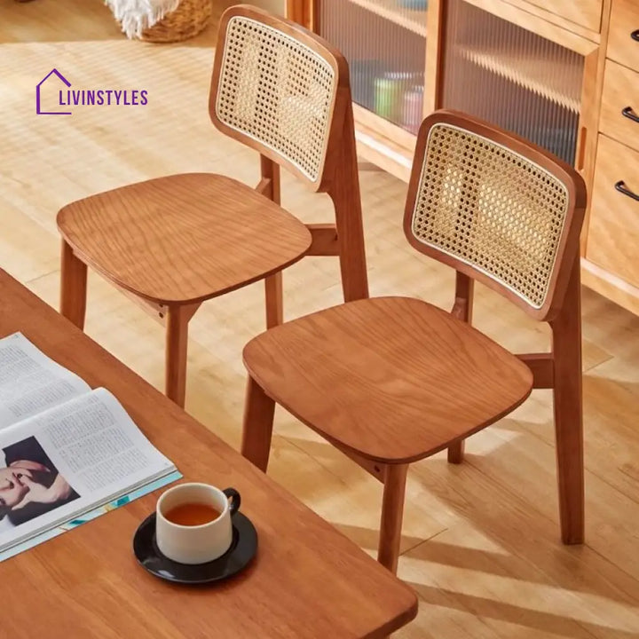 Ushika Wooden Dining Chair | Sheesham Wood