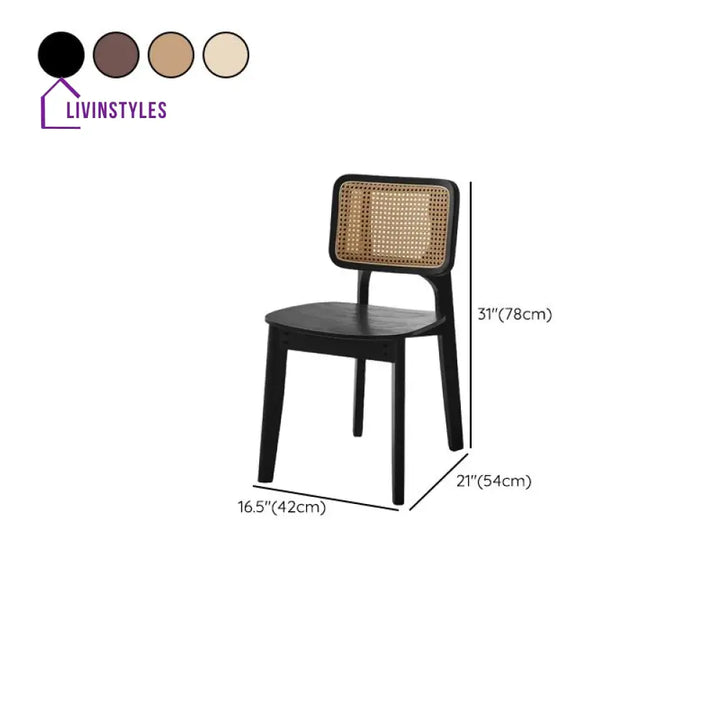 Ushika Wooden Dining Chair | Sheesham Wood