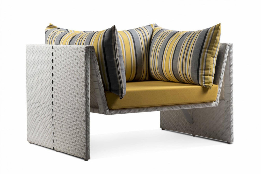 Marino Outdoor Sofa Set 2 Seater , 2 Single seater and 1 Center Table (Sea Shell)